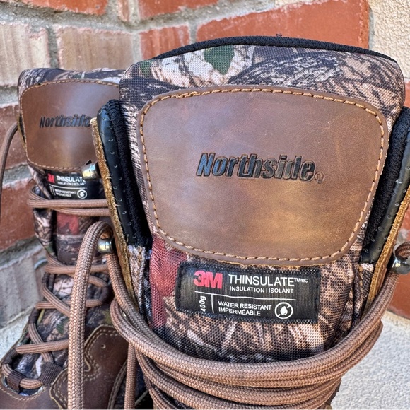 Northside Renegade 800g Insulated Waterproof Hunting Camo Boot Sz 7.5 - Picture 5 of 12